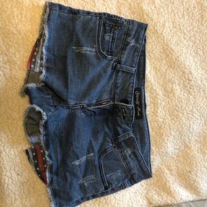 Jean shorts